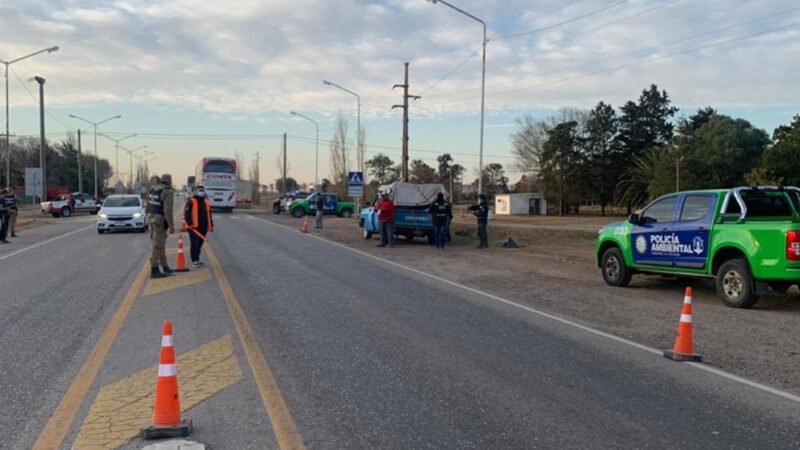 Chazón, se labraron ocho actas y se decomisaron ocho cañas y 335 piezas de pejerrey