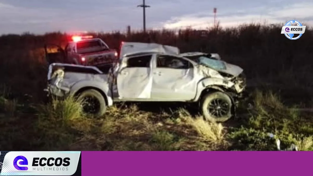 Bomberos Voluntarios de Monte Maíz atienden despiste y vuelco en Ruta N