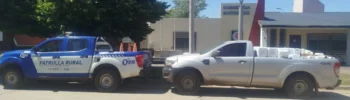 Secuestran casi 1.500 litros de agroquímicos sin documentación en un control de la Patrulla Rural Sur
