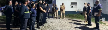operativo potenciado con fuerte presencia policial en zona urbana